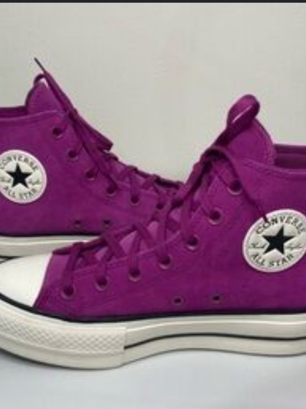 Converse A11143C Chuck Taylor Hi Platform Womens Sneakers Violet US 7